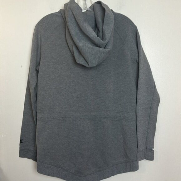 Nike Sportswear Tech Fleece Zip Up Oversized Hoodie in Cape Carbon Heather - Picture 12 of 16